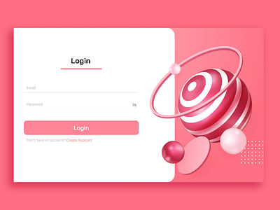 Log In Page Design