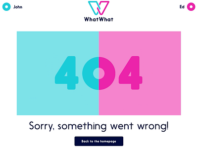 404 page