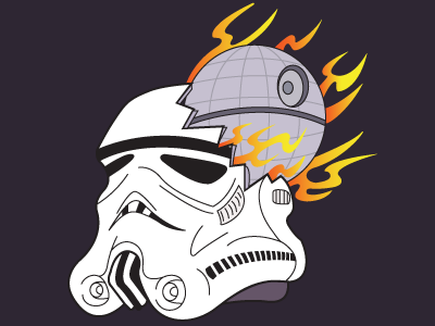 Stormtrooper accedent deathstar starwars stormtrooper