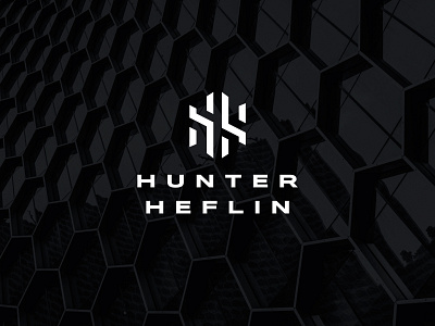 HUNTER HEFLIN brand branding design graphic design h logo h monogram logo logo design mark monogram tribal vector