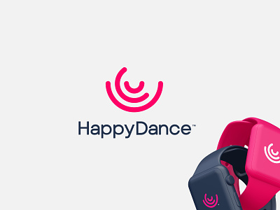 Happy Dance™ 99designs brand branding concept flat happy logo icon logo logo designs logomark minimal monogram simple startup symbol symbols ui ux vector web