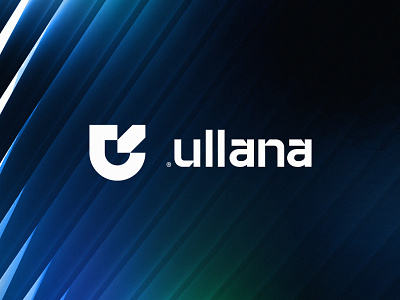 ullana® Logo design brand branding concept futuristic illustration letter u logo logo design logomark mark minimalist network simple startup symbol tech vector visual