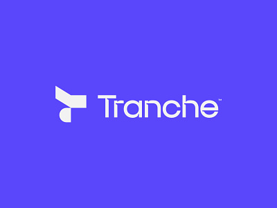 Tranche™ Visual identity brand branding concept design illustration invest logo logo design logomark logotype luxury mark minimal minimalist simple t letter typo typography