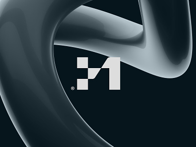 Harone®️ Visual Identity brand branding concept crypto futuristic gradient icon illustration letter h logo logo design logomark mark minimalist one simple symbol vector