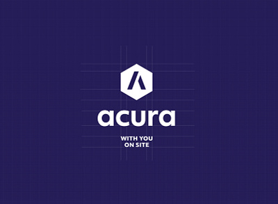 Acura Branding branding building construction design logo supplier typography vector