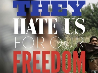 They Hate Us for Our Freedom thebigcaption typography