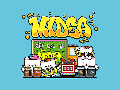 Midea Family 's illustration extension