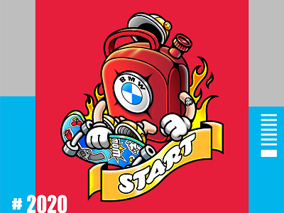 BMW Hip Hop Illustrator