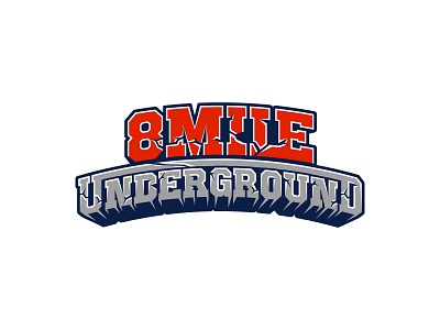 8 miles underground illustration design