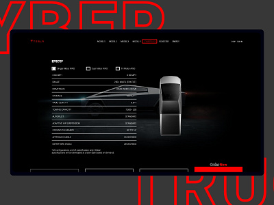 CyberTruck 4 agency automotive concept consultant creative design fullscreen futuristic hud interface scifi team tesla ui ui design user interface ux visual web web design
