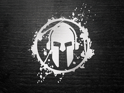 SpartanUp Podcast Logo branding logo podcast spartan spartan up