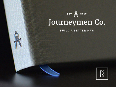 J Co brand design journal logo product