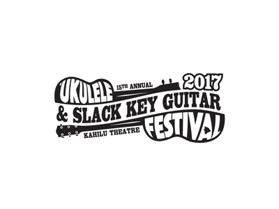 Event Logo for `Ukulele Festival festival hawaii music slack key guitar ukulele