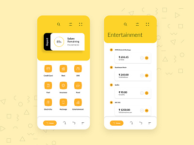 Savr - Wallet App | Expenses App | Mobile UI