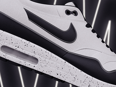 Nike AirMax 3D Render.