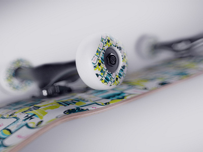 Skateboard Render