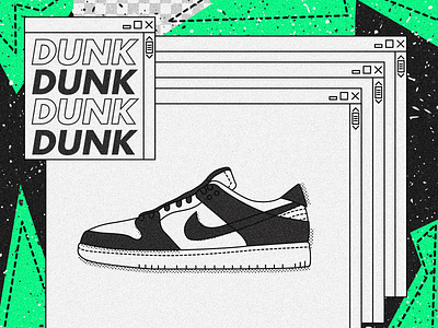 Nike SB Dunk Low. 2d design dunk graphicdesign illustration illustrator nike nike dunk nike sb nike skateboarding nikesb sneakers vector