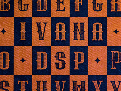 Ivana Font display font font font design typeface lettering typography