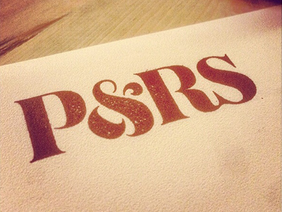 Spassov Monogram Rubber Stamp handmade lettering petre spassov typography wedding