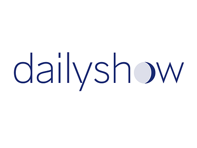 Daily Show logo concept design font lettering logo logo type type design