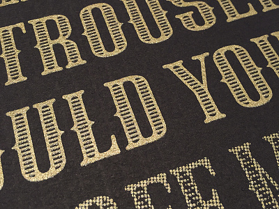 Ivana Font Silk-Screen Print 