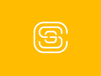 CSG monogram logo mark brand branding graphic design logo logo design logo mark minimalism modern design monogram type typography visual identity