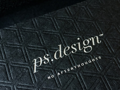 PS Design - our new name