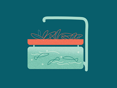 Aquaponics 36daysoftype illustration lettering