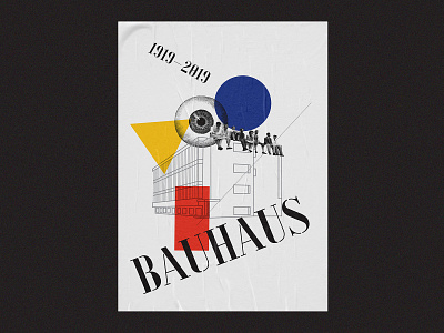 Bauhaus Poster 02/03 bauhaus font graphic poster print typeface typography