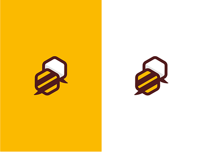 Hive - Online Language School bee branding call cloud hive language learning logo online school speeck