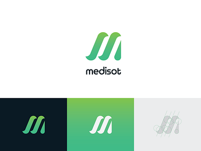 Heathcare Platform 'Medisot' app branding design icon illustration logo typography ui ux vector