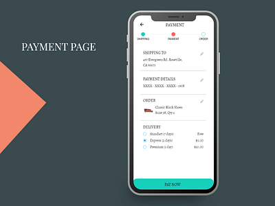 Payment Page ecommerce ecommerce app ecommerce design ecommerce shop mobile app mobile app design mobile design mobile ui mockup payment form payment method payment page payments ui ui ux ui design uidesign uiux user interface ux