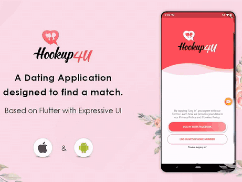 Dating Application Design android app design android app development app design app development dating app flutter ios app design iphone app development ui design