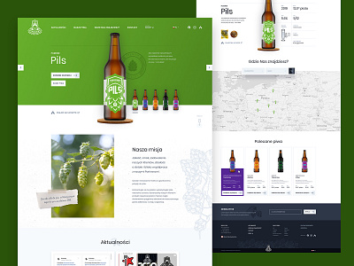 Pivovsky - Brewery website