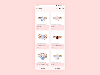Cataloge to Product Page - Transition Animation dribbble figma interaction design mobile mobile app product design ui ui design ux ux design