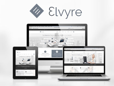 Elvyre Retina Ready WordPress Theme business clean corporate modern page builder redux retina template theme wordpress