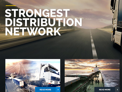 Trucking - Transportation and Logistics PSD
