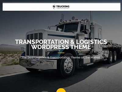 Trucking - Transportation And Logistics Wordpress Theme