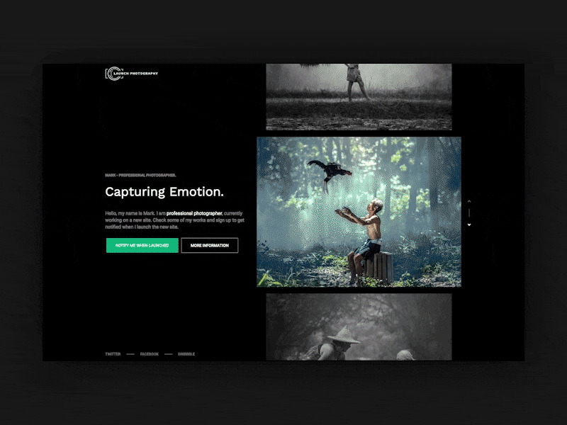 Launchbuzz Series - LaunchPhotography animation coming soon design interaction photography ux