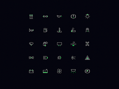 Dashboard icons