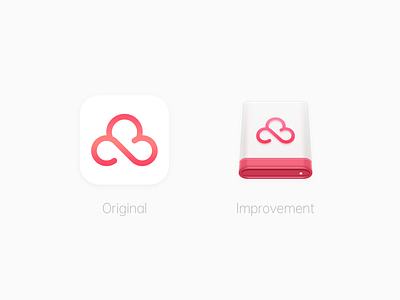 Cloud Disk Icon