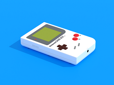 Game Boy by Blender