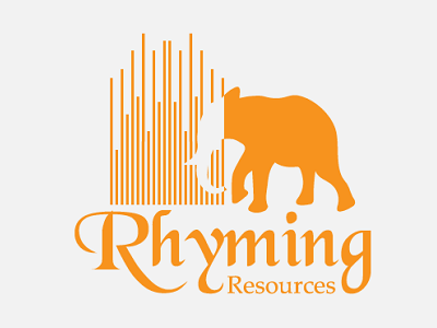 Rhyming Resources dj logo music