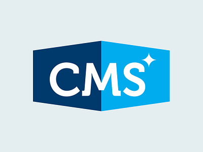 CMS Logo cleaning commercial logo sparkle
