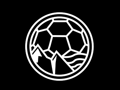 Handball team logo - "Entente Terre & Mer" design firstshot flat handball hello dribbble hellodribbble illustration logo sea sport team