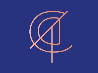 Clorinda Di Tommaso logo adobe artdeco typeography type vector art freelance brand and identity logodesign digital design freelance designer