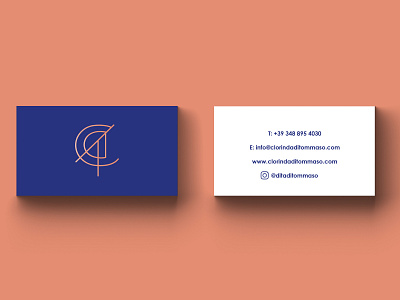 Business Cards for Clorinda Di Tommaso assets brand branding buisness cards consultant design digital forhire freelance freelance designer logo