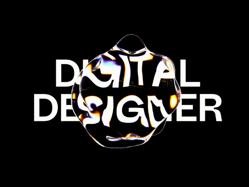 Digital Designer 3d animation c4d cinema4d design digital generative generative art graphic design