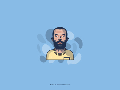 NAIP - X Factor Italy art character colors concept dribbble expression face flat flat portrait graphic music naip xfactor