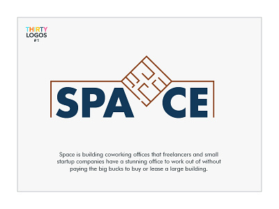 Thirty Logo Design Challenge Day 01 - Space